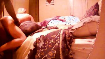 Hubbys black Friend hidden cam