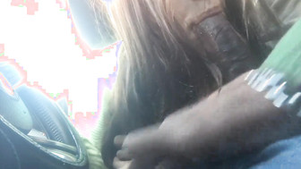 Hot White Girl Blowing Black Cock