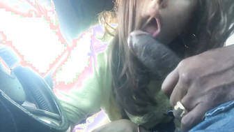 Hot White Girl Blowing Black Cock