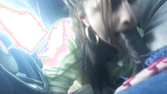 Hot White Girl Blowing Black Cock