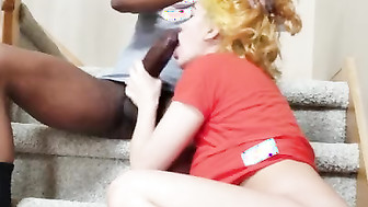 White Girl fuck with Black Stud