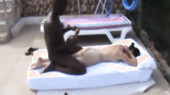 Big Black Cock for Hotwife with Creampie