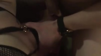 Hubby films his slutwife with friend