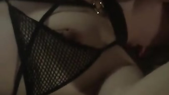 Hubby films his slutwife with friend