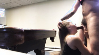 Hot Sex with End in Mouth