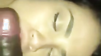 Sexy Latina gets Train