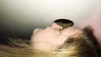 Real girlfriend shared in gloryhole