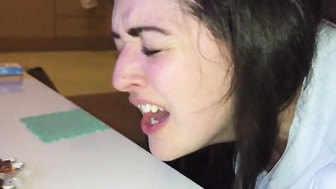 Hotwife getting a deep bbc fuck while husband films