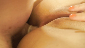 Hotwife sharing in threesome with anal