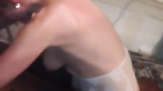 Horny wife fuck with black stranger