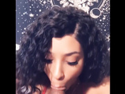 Gorgeous Brune POV Blowjob Cums in Mouth