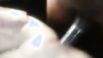 Сondom broke and black man finished inside his wife