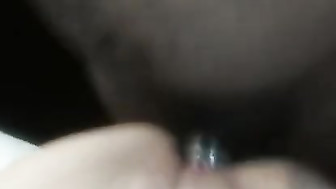 Сondom broke and black man finished inside his wife