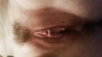 Hubby films how his wife gets BBC creampie