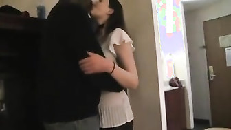 Curvy hotwife shared with black stranger