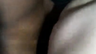 Husband Hold's his Wife while BBC fucks