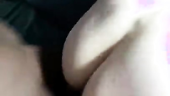 Husband Hold's his Wife while BBC fucks