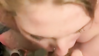 Amateur Gf get Facial by BBC