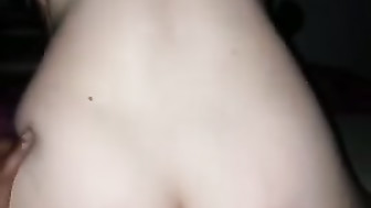 Thick White Girl Riding Huge BBC