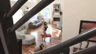 Slut girl loves black cock
