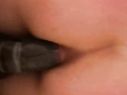 White Girl Anal with thick BBC