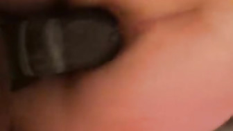 White Girl Anal with thick BBC