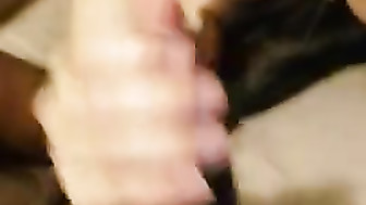 Sloppy two Handed Sucking