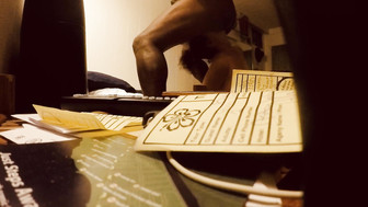 She want to taste black lover's ass