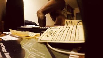 She want to taste black lover's ass