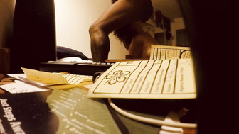 She want to taste black lover's ass