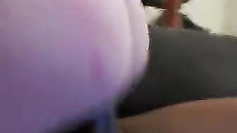 Hotwife riding black cock