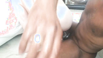 Sexy girl hot fucked by black man