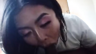 Asian girl suck BBC