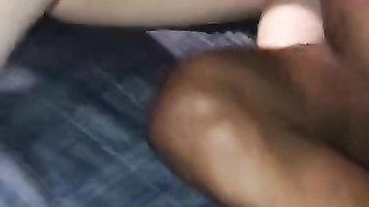 Hubby films his wife shared with black cock
