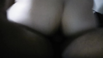 Hubby films eye contact with his wife while BBC fucks her