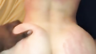 Hot Girl Melts for Black Cock