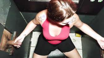 Hot GF shared in Gloryhole