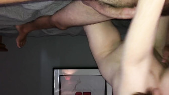 Husband takes video of his wife meeting with a stranger at home
