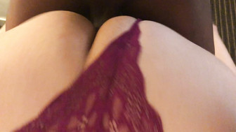 First Black Cock from behind