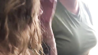 Hot GF shared with black friend with DP