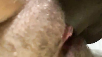 Wife moans while taking a BBC