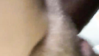 Wife moans while taking a BBC