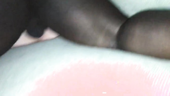 Cuckold shares his girlfriend with his black friend