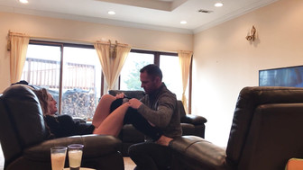 Cuckold with his Hotwife meets Black Stranger