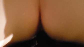 BBC fucks and cum in hot asian pussy