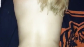 Phat ass blonde fucked