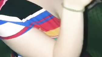 Cute Brunette Blows Black Cock