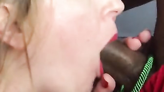 Hotwife shared with Black Santa