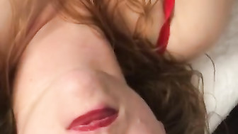 Hotwife shared with Black Santa pt.3