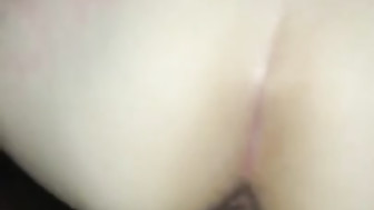 Tight white pussy gets BBC